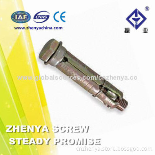Expansion 4-piece of Shield Anchor Bolts, OEM Orders Welcomed
